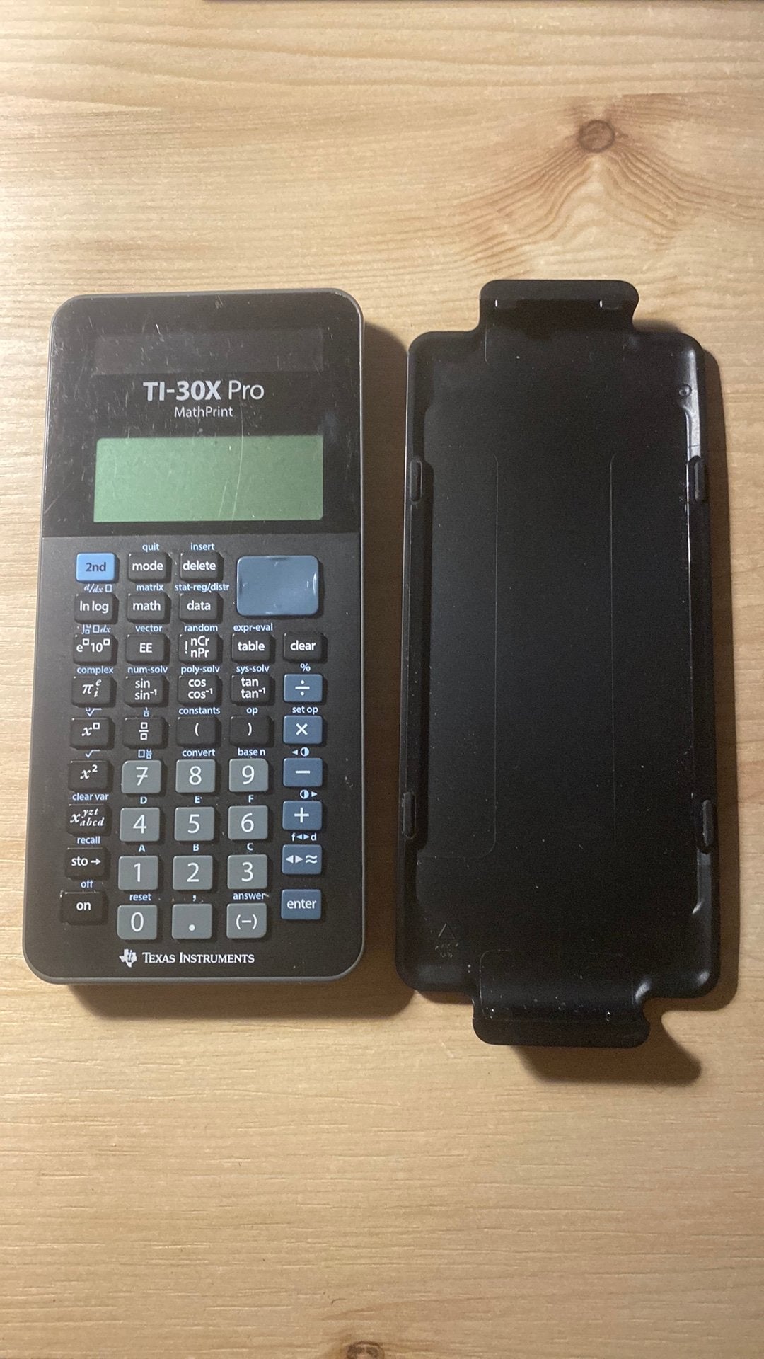 TI-30X Pro MathPrint rekenmachine, Divers, Calculatrices, Enlèvement ou Envoi, Calculatrices graphique, Utilisé