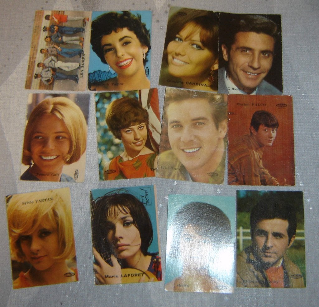 Lot de 29 puces Chromos SAMO 50 x 70 mm, Collections, Photos & Gravures, Gravure, Utilisé, Autres sujets/thèmes, 1960 à 1980