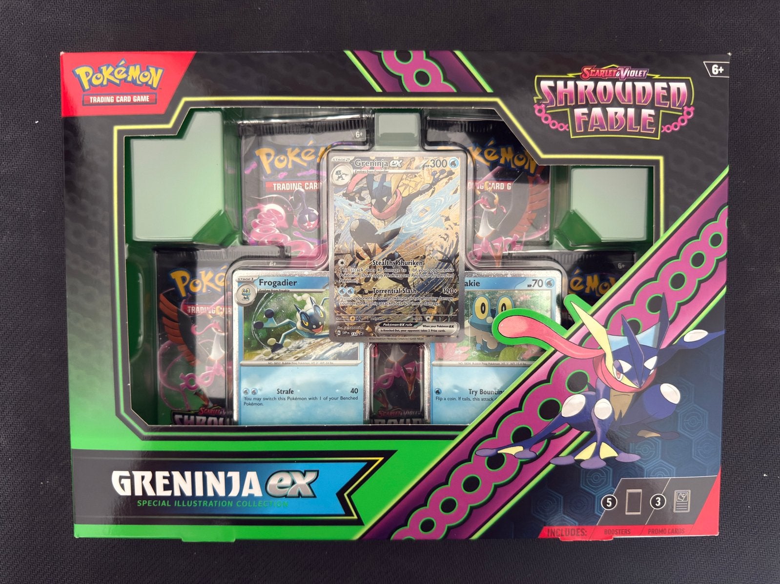 Greninja ex Special Illustration Collection Sealed, Ophalen of Verzenden, Zo goed als nieuw