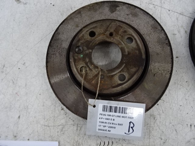 FREIN DISQUE AVANT Peugeot 108 (01-2014/-), Kontakt-peugeot@peugeot.com, Utilisé, Peugeot Deutschland GmbH, Bahnhofsplatz
65423  Rüsselsheim, DE