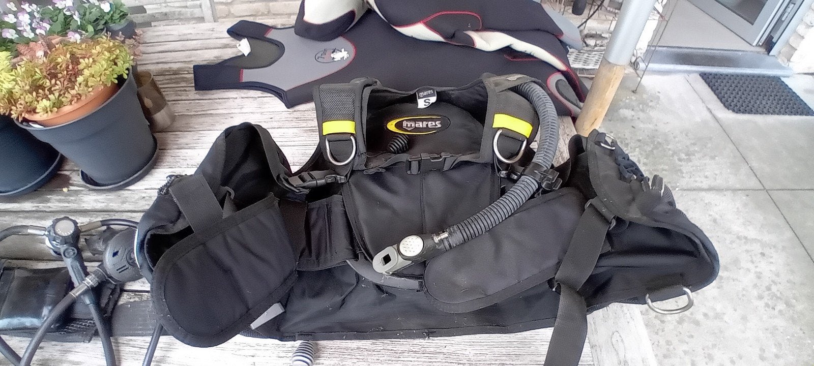 duikmateriaal (pak, gordel, vest, loodgordel...), Watersport en Boten, Ophalen, Duikpak