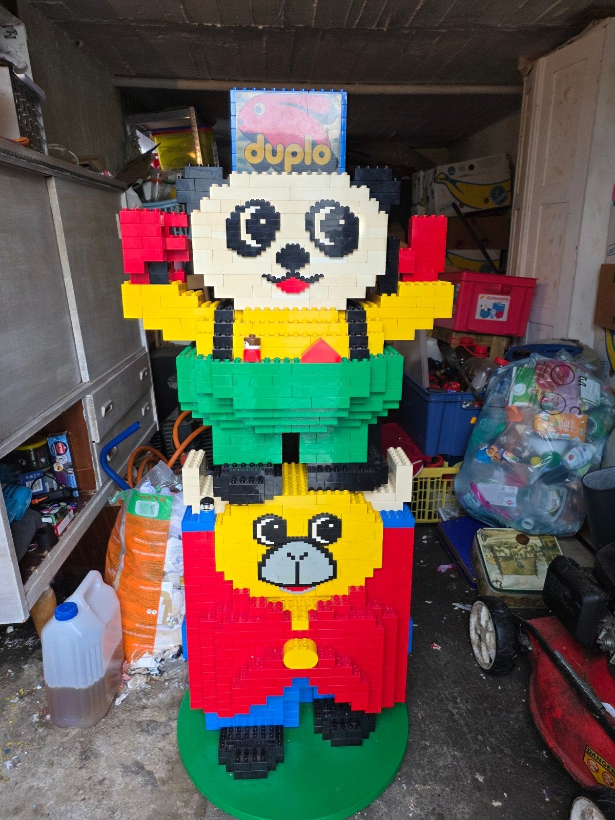 gros lego duplo geant annee 1990, Enlèvement, Comme neuf, Complet, Duplo