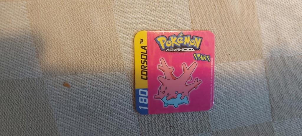 magneet speelgoed pokemon panini staks Corsola uit 2003, Ophalen of Verzenden, Nieuw