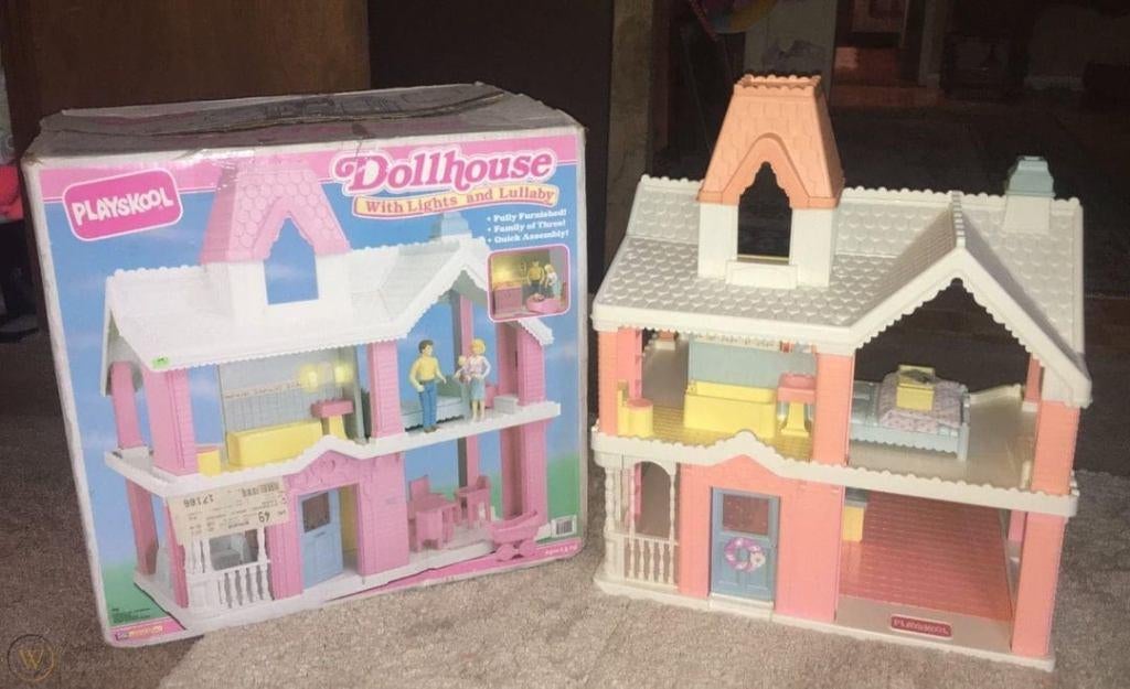 Poppenhuis Playskool, Ophalen, Zo goed als nieuw, Poppenhuis