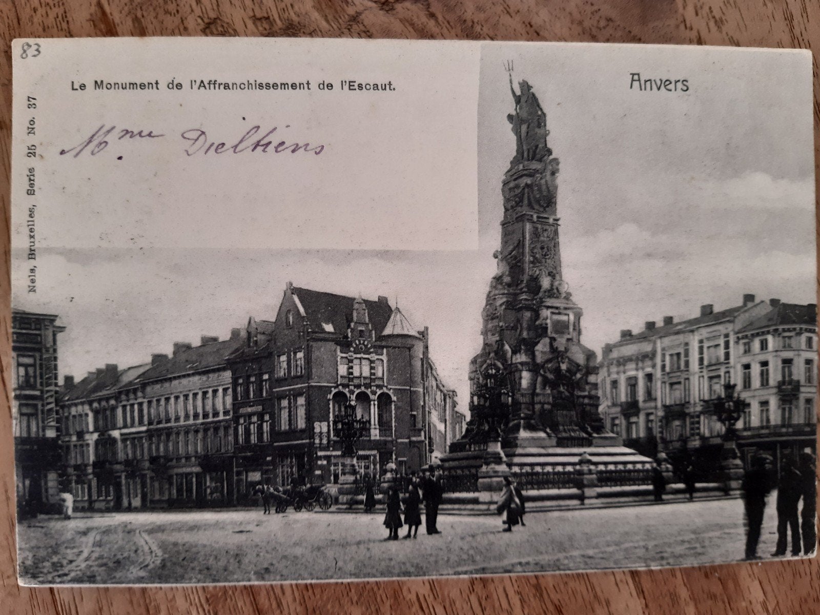 LE MONUMENT D'ANVERS A ÉTÉ PUBLIÉ, Enlèvement ou Envoi, Anvers