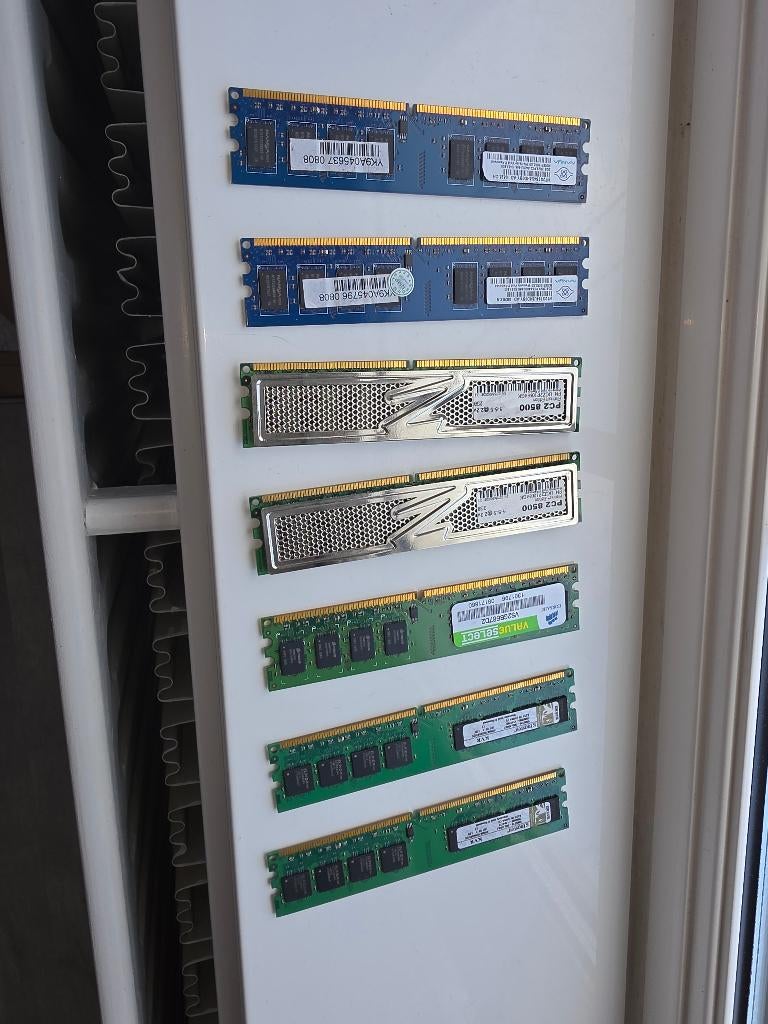 PC ram geheugen, Computers en Software, RAM geheugen, Ophalen, Gebruikt, DDR, Desktop