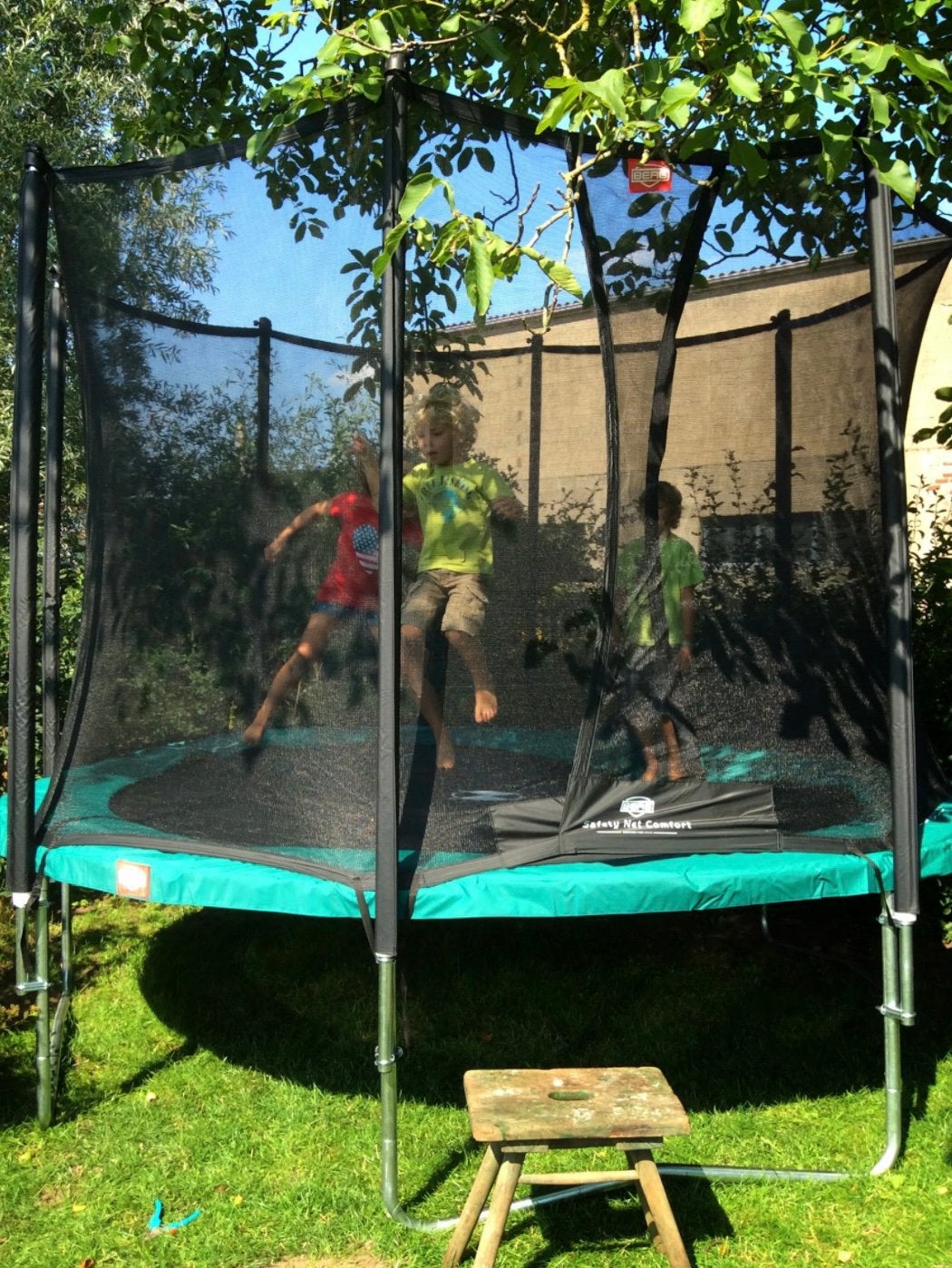 Trampoline BERG FAVORIT 330, Ophalen, Zo goed als nieuw