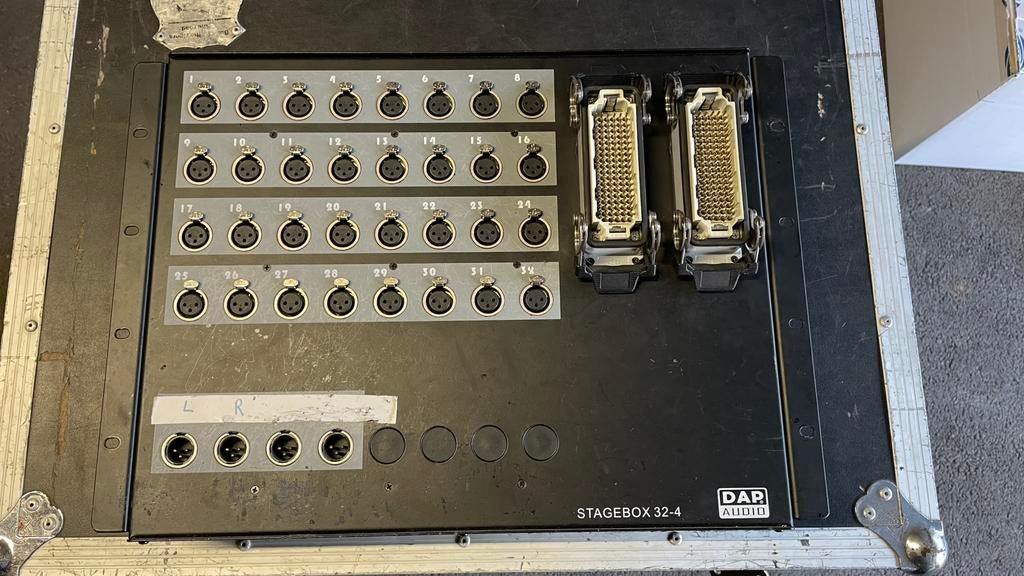 Dap Audio stagebox split 32-4, Muziek en Instrumenten, Ophalen, Zo goed als nieuw