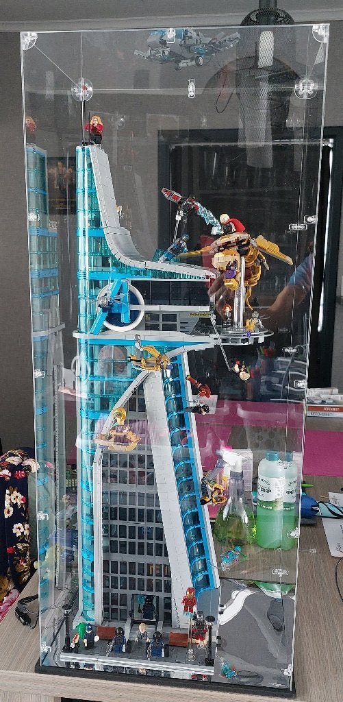 Display case voor lego Avengers toren, Ophalen, Marvel, Lego, Accessoire