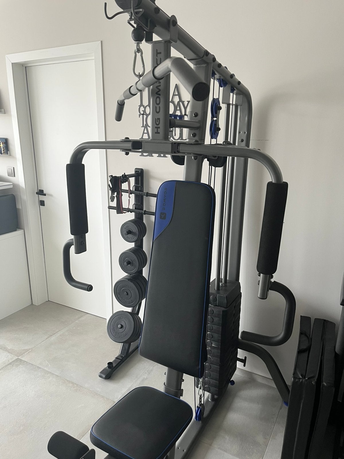 HG Compact homegym, Ophalen, Zo goed als nieuw, Armen, Krachtstation