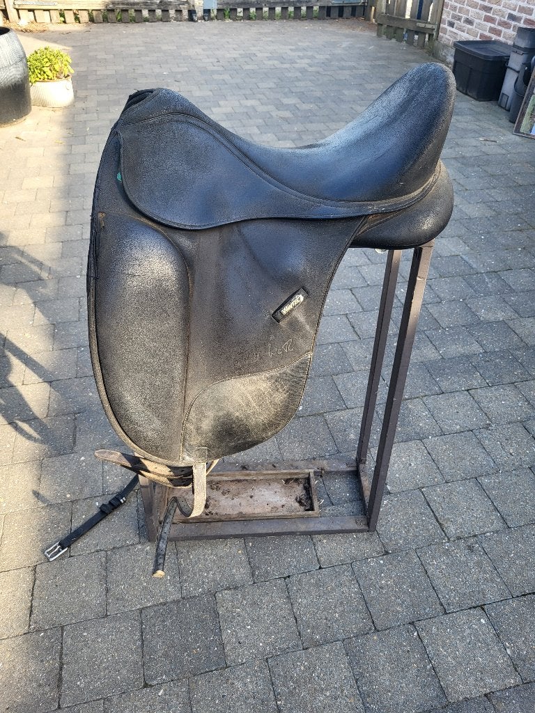 zadel wintec Isabelle werth 17,5 inch dressuur, Dieren en Toebehoren, Ophalen, Gebruikt, Dressuur