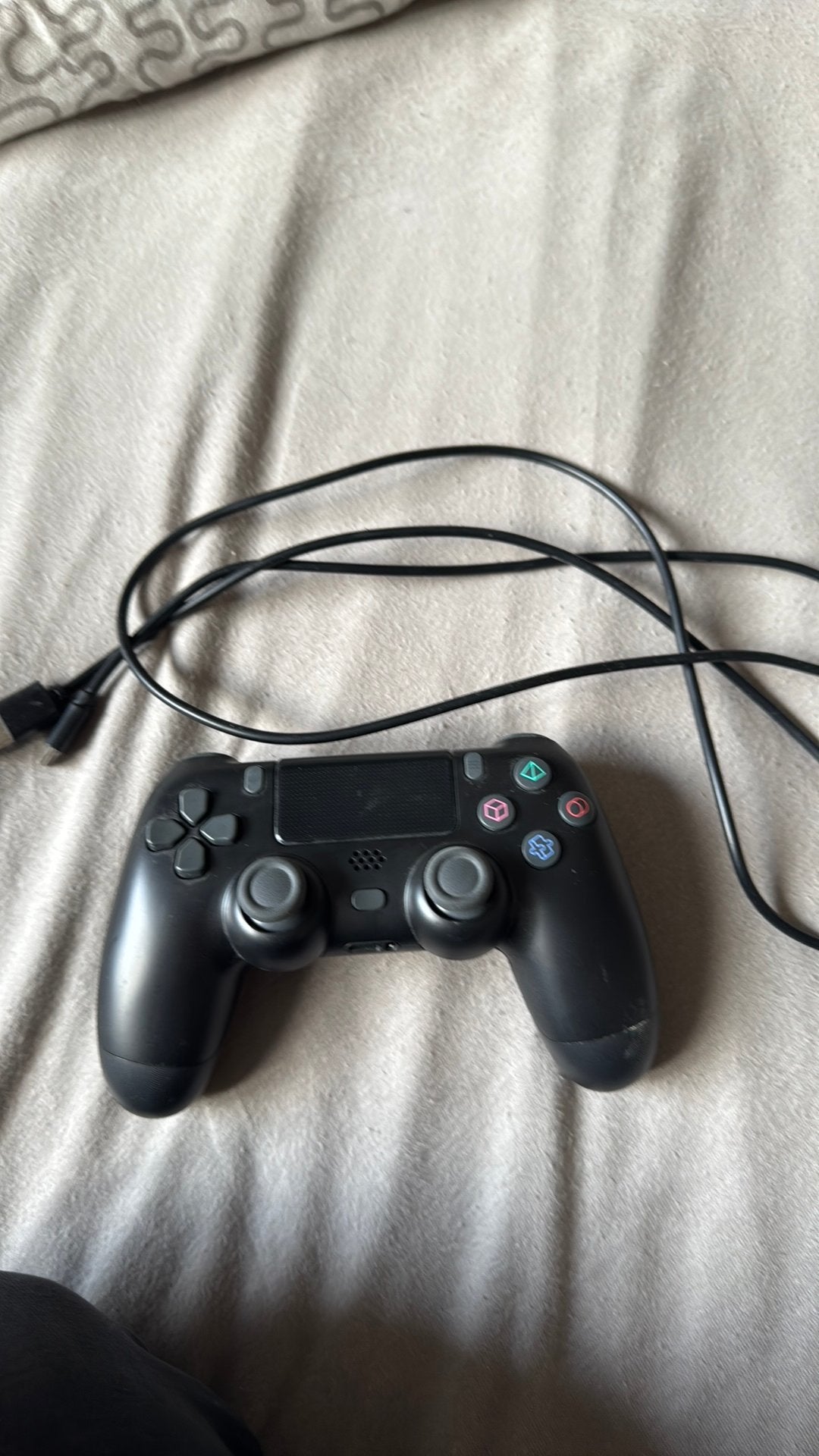 PlayStation 4 Controller Zwart - Draadloos, Games en Spelcomputers, Ophalen, Zo goed als nieuw, Controller, PlayStation 4