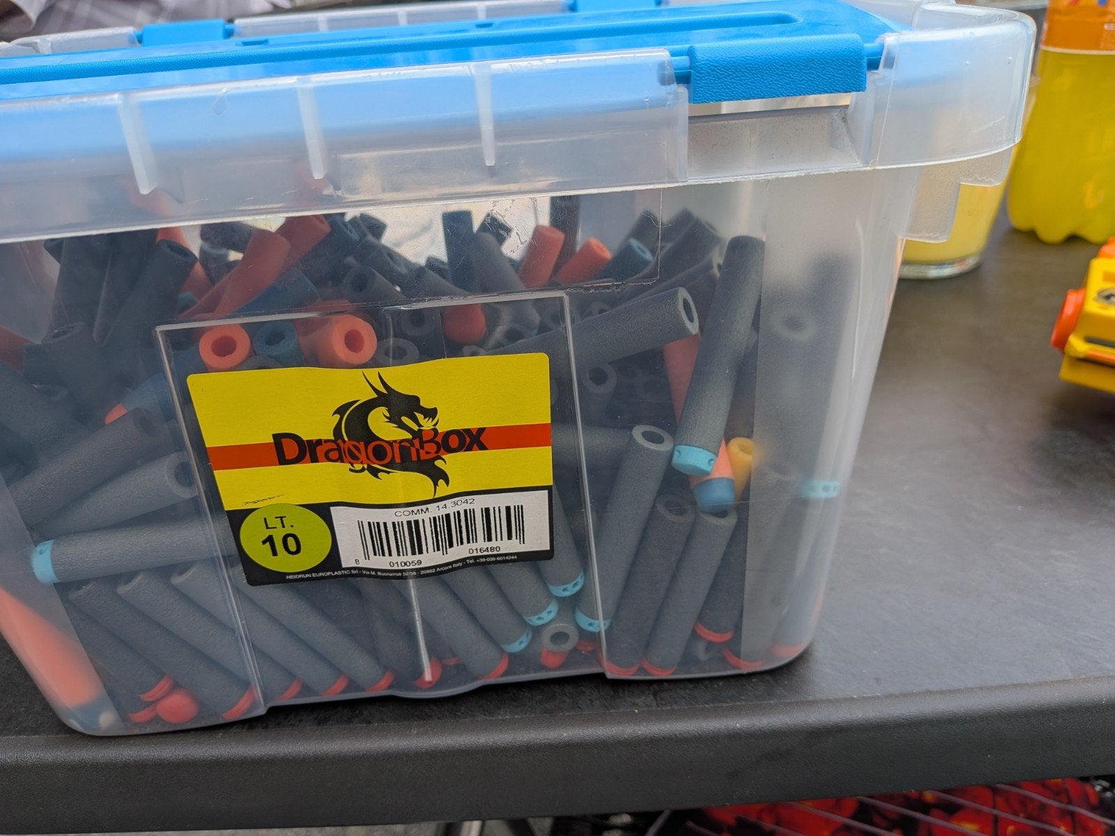 Nerf kogels met klein pistool, Ophalen, Gebruikt