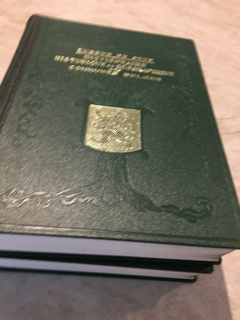 « Dictionnaire des communes belges » DE SEYN, E. 2 volumes, Livres, Enlèvement ou Envoi, Comme neuf