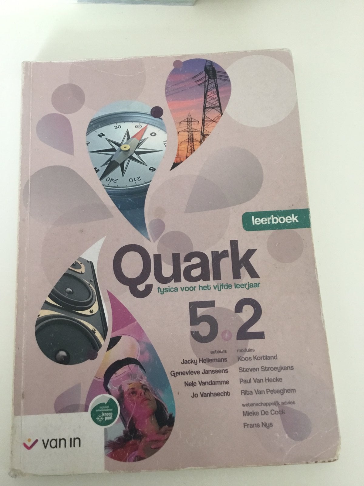 Quark 5.2., Boeken, ASO, Natuurkunde, Hellemans, Ophalen