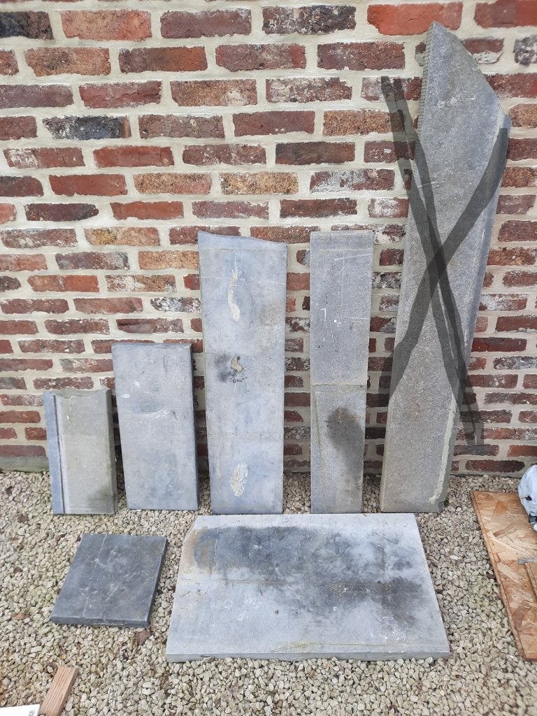 seuils en pierre bleue, Bricolage & Construction, Enlèvement, Utilisé, Autres matériaux, Autres types