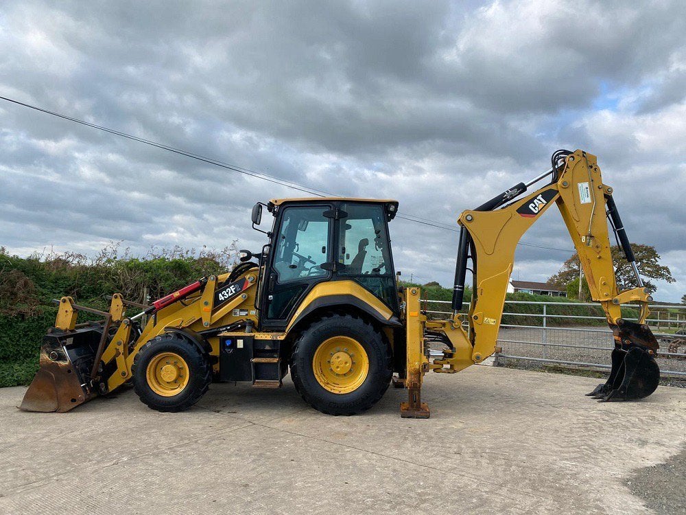 Caterpillar 432 f2 tracto -pelle rigide, Enlèvement ou Envoi, Excavatrice