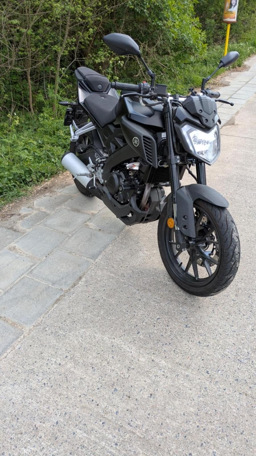 Yamaha MT-125 2019 7800 km, Motos, ABS, Occasion, Permis Moto A1 minimum, Particulier