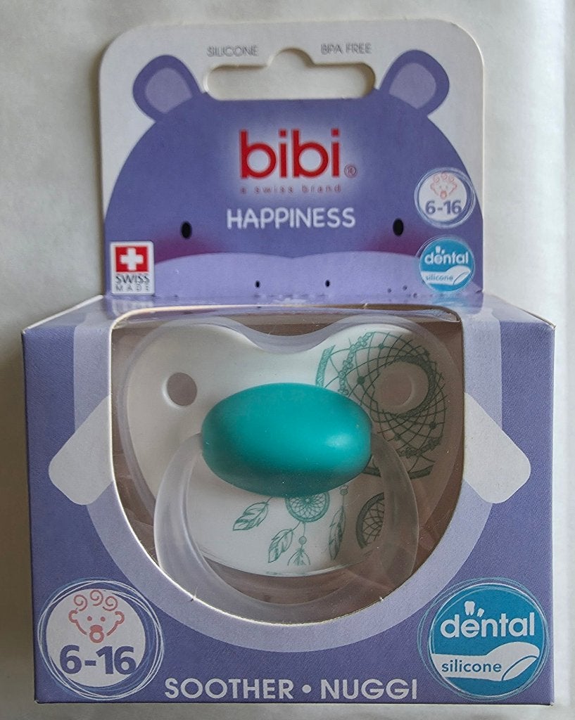 Tétine bibi Happiness (Attrape rêve) 6-16 mois neuve, Enlèvement ou Envoi, Neuf, Tétine