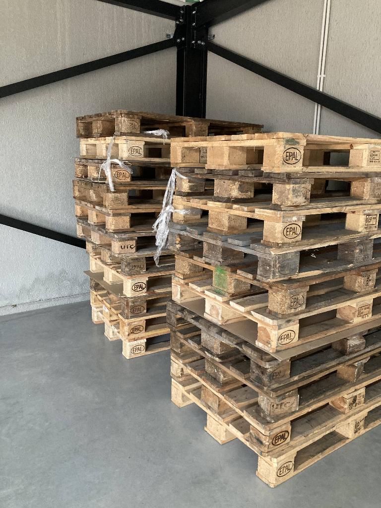 EPAL - Europalletten, Moins de 200 cm, Enlèvement, Utilisé, 25 à 50 mm