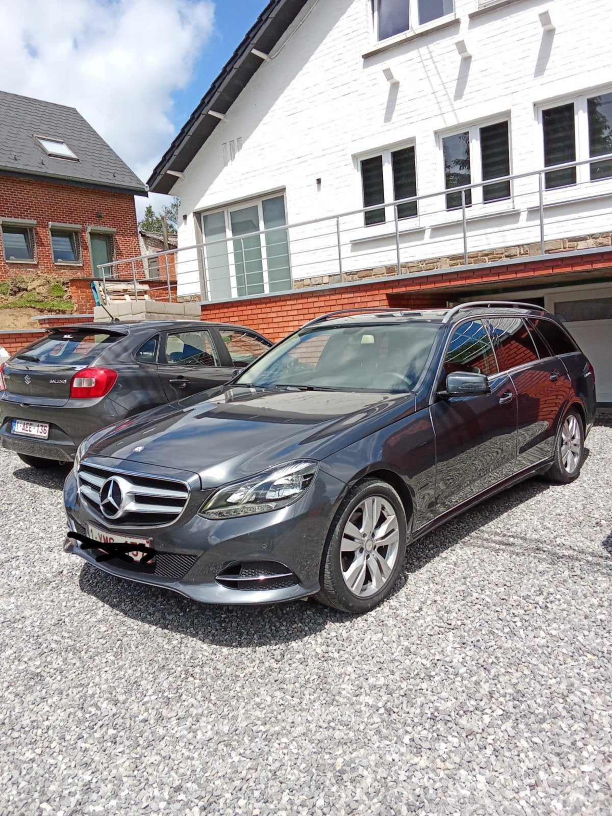 Mercedes classe E 200 CDI 2016, Autos, Mercedes-Benz, Cuir, Argent ou Gris, Euro 6, Noir