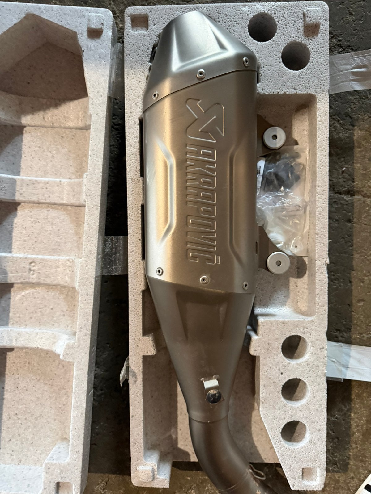 Akrapovic titane complet Ktm Hva Gasgas, Motos, Enlèvement ou Envoi