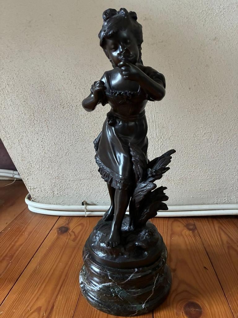 Bronzen beeld, Ophalen, Brons