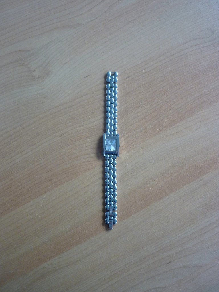 Zilverkleurig roestvrij stalen horloge van Guess, Enlèvement ou Envoi