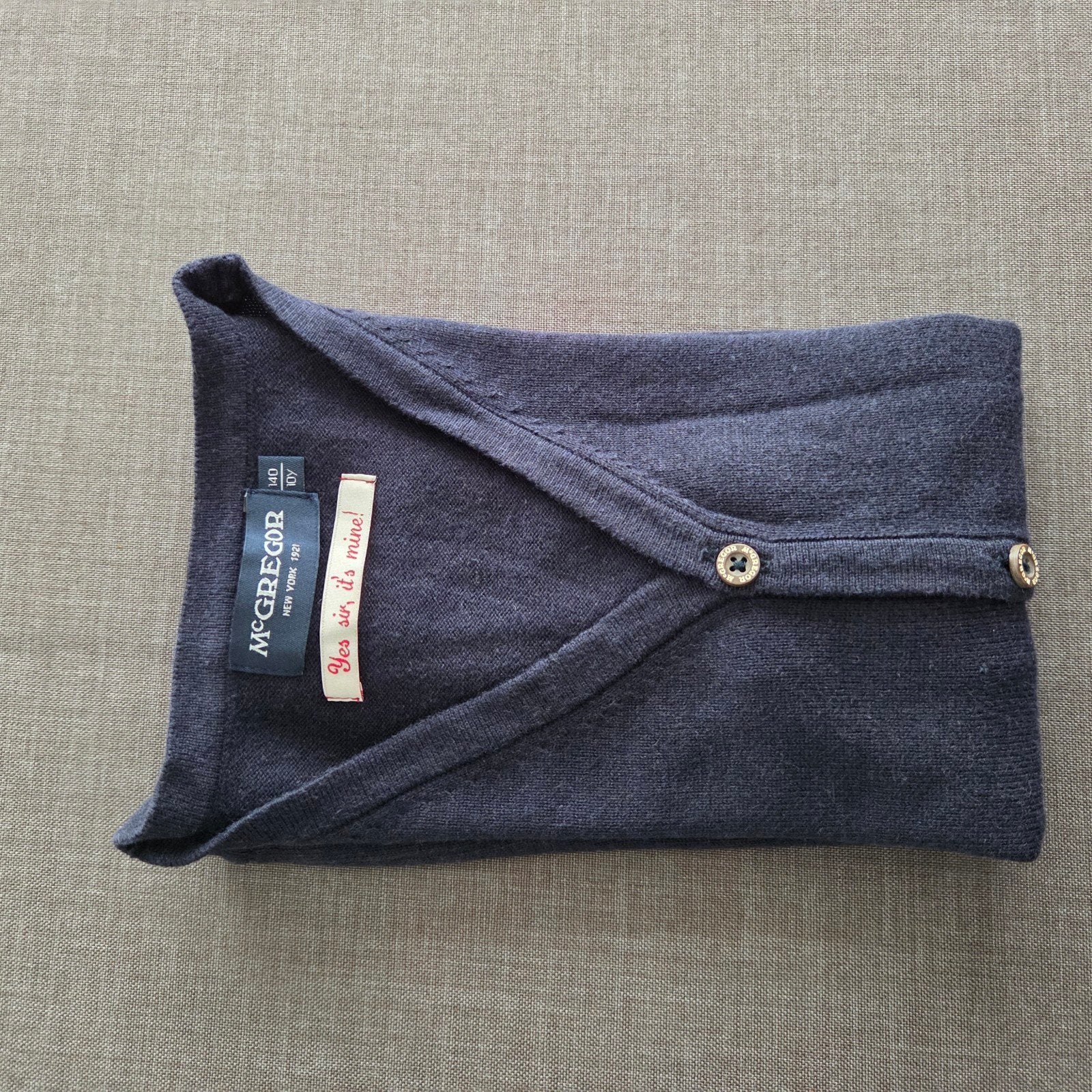 Gilet jongen, McGregor, maat 140, Ophalen, Zo goed als nieuw, McGregor, Jongen
