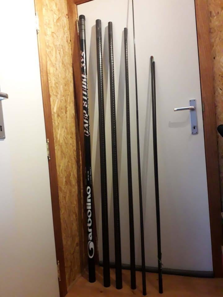 Canne Garbolino, Enlèvement, Utilisé, Ligne fixe