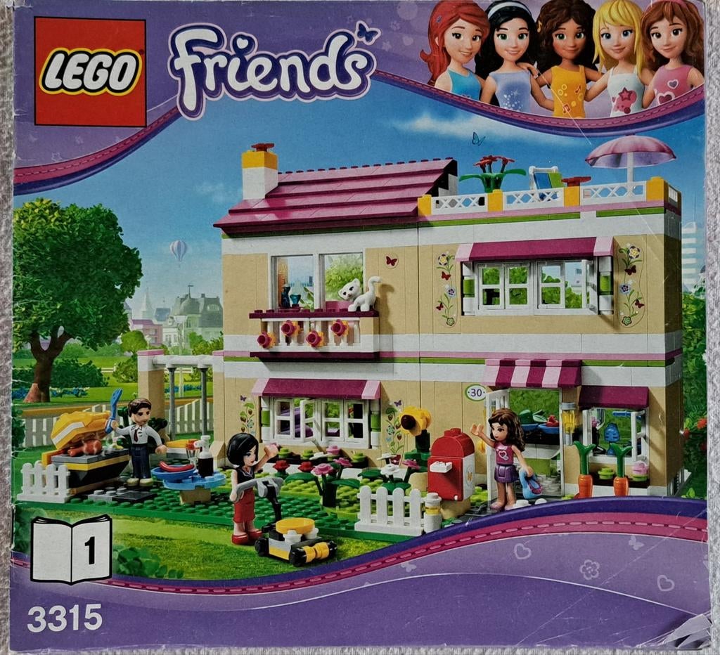 Lego Friends - 3315 - la maison d'Olivia, Enlèvement ou Envoi, Complet, Lego, Friends