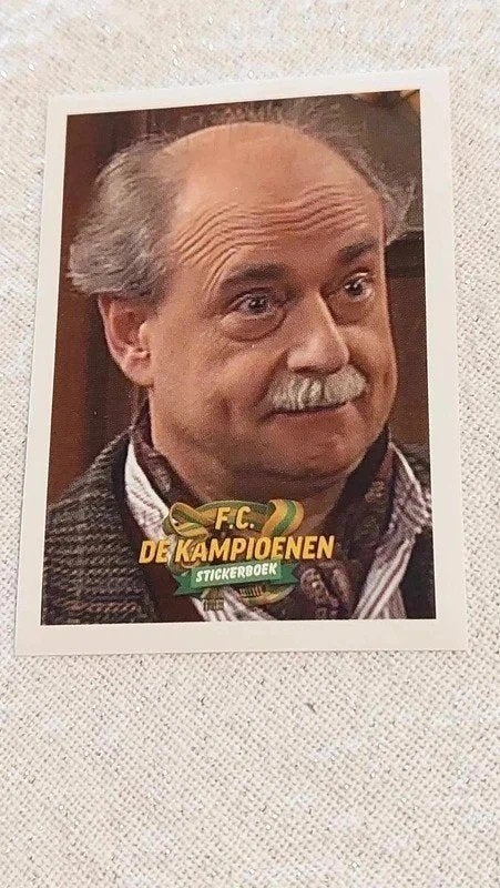 Sticker / FC De Kampioenen / Maurice, Ophalen of Verzenden, Nieuw, Tv, Overige typen