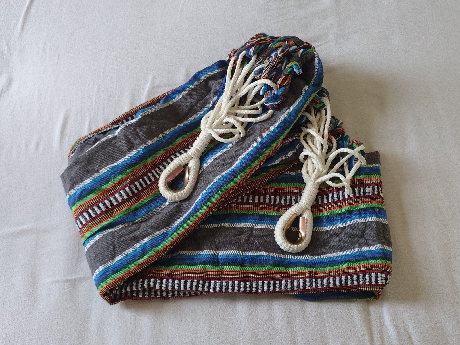 Hamac colombien fait main, 2 personnes, Neuf, Enlèvement ou Envoi, Pliable, Multi-personne
