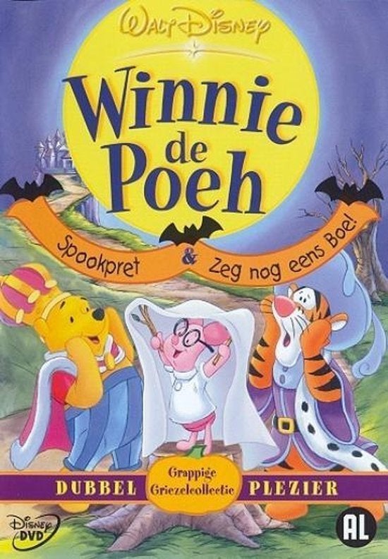 Disney dvd - Winnie De Poeh - Spookpret, Ophalen of Verzenden