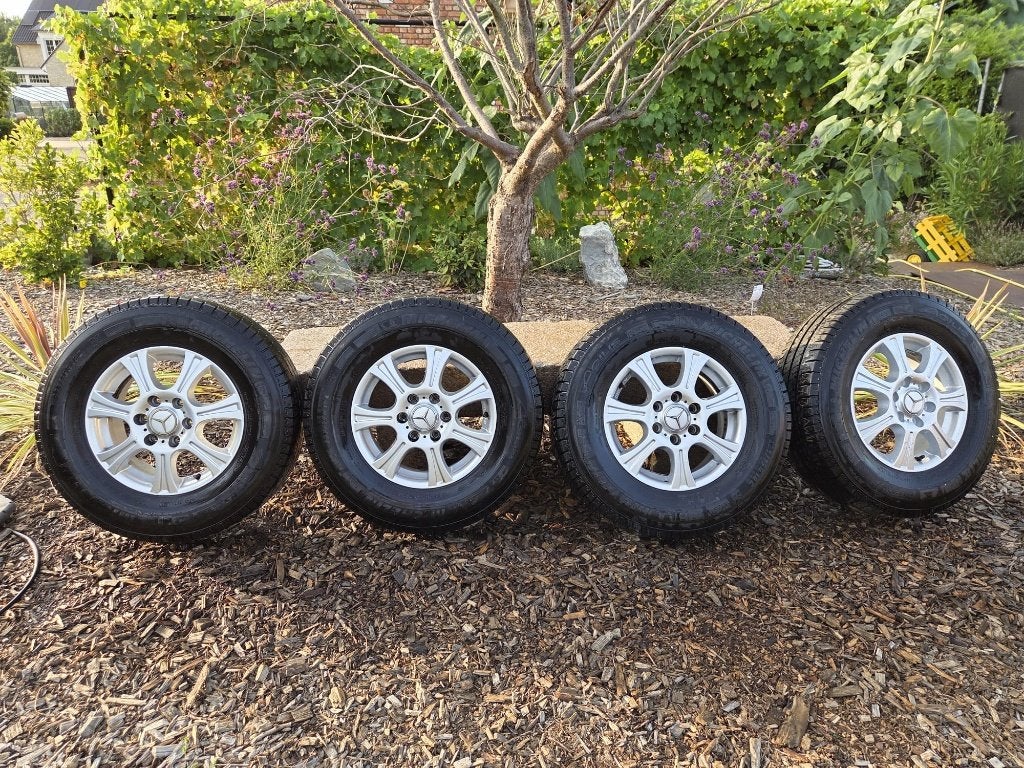 Kit jantes Mercedes Sprinter + pneus Michelin, Autos : Pièces & Accessoires, 4 Saisons, 16 pouces, Véhicule utilitaire, Enlèvement