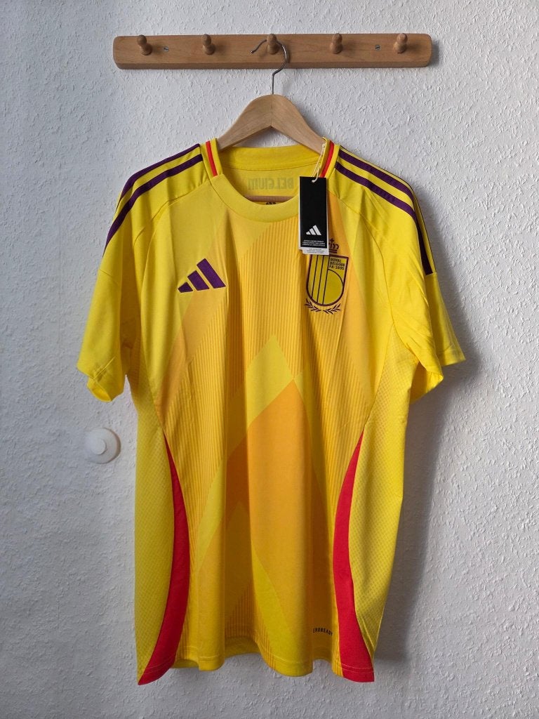 ADIDAS Uitshirt Rode Duivels België 2025 L Red Flames, Maat L, Verzenden, Nieuw, Shirt