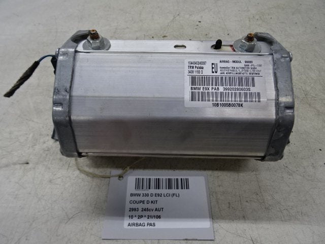 AIRBAG PASSAGER BMW 3 serie (E92) (34081150D), Utilisé, BMW