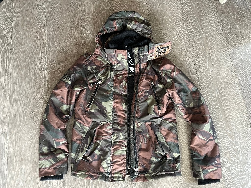 Superdry jas camo windcheater, Kleding | Heren, Jassen | Winter, Ophalen of Verzenden, Nieuw, Maat 46 (S) of kleiner