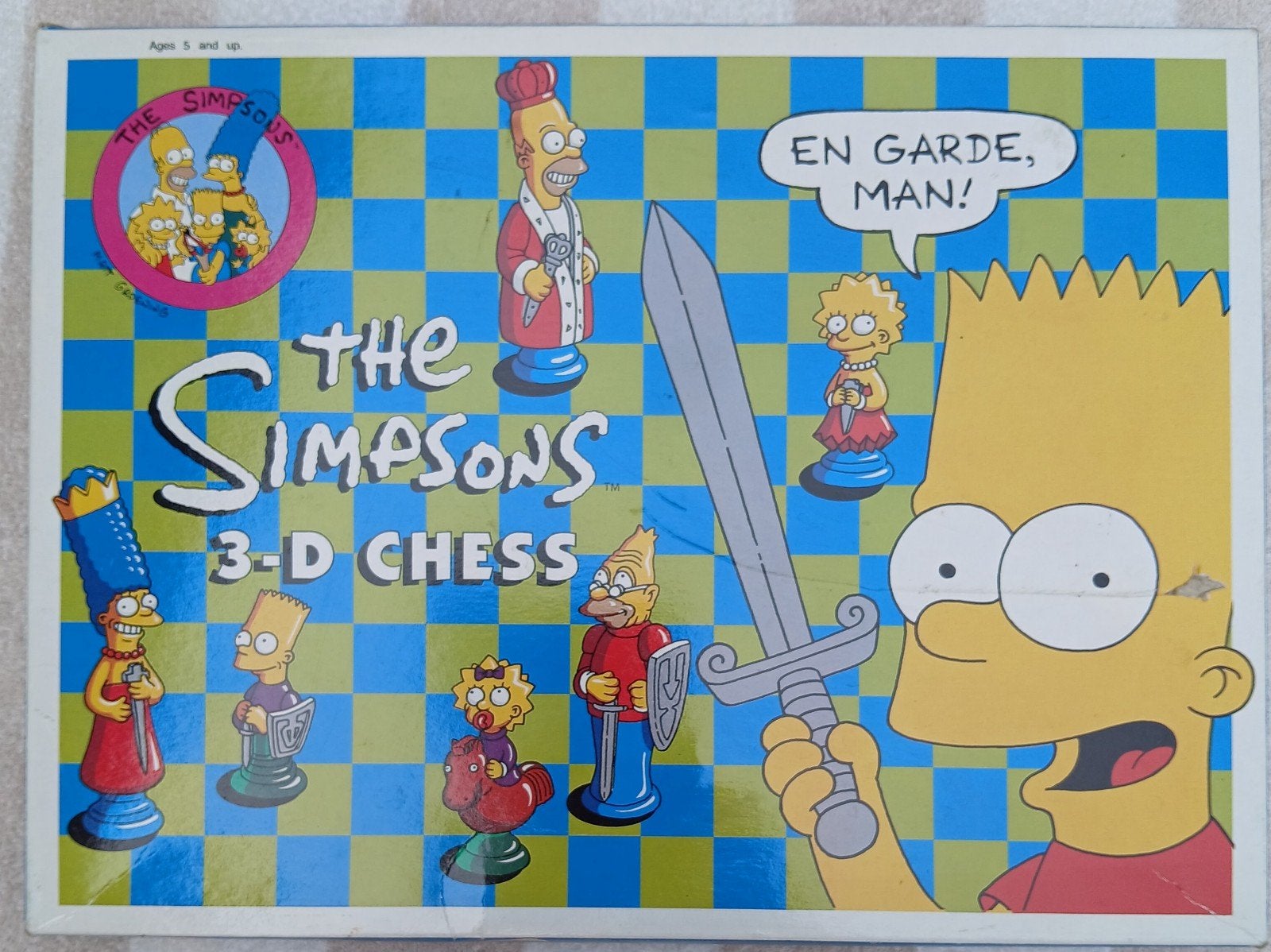 The Simpsons schaakspel, Hobby en Vrije tijd, Een of twee spelers, Ophalen, Gebruikt