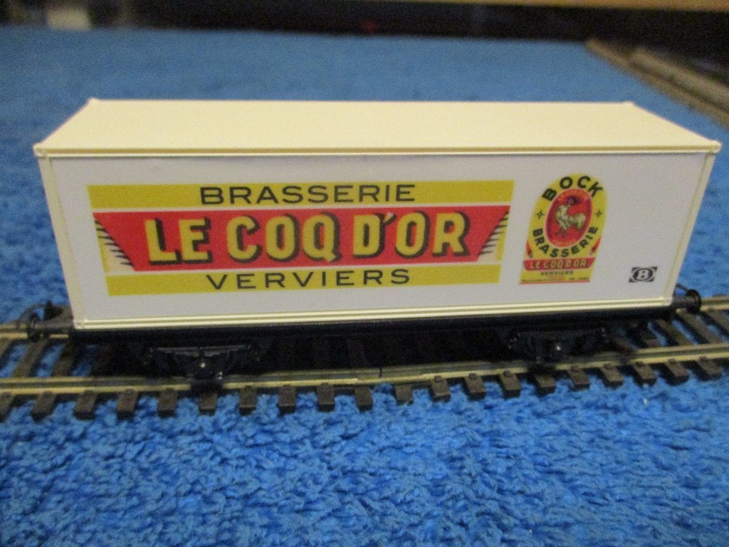 ROCO Wagon Bière Belge " Le Coq D'or ", Enlèvement ou Envoi, Utilisé, Wagon, Roco