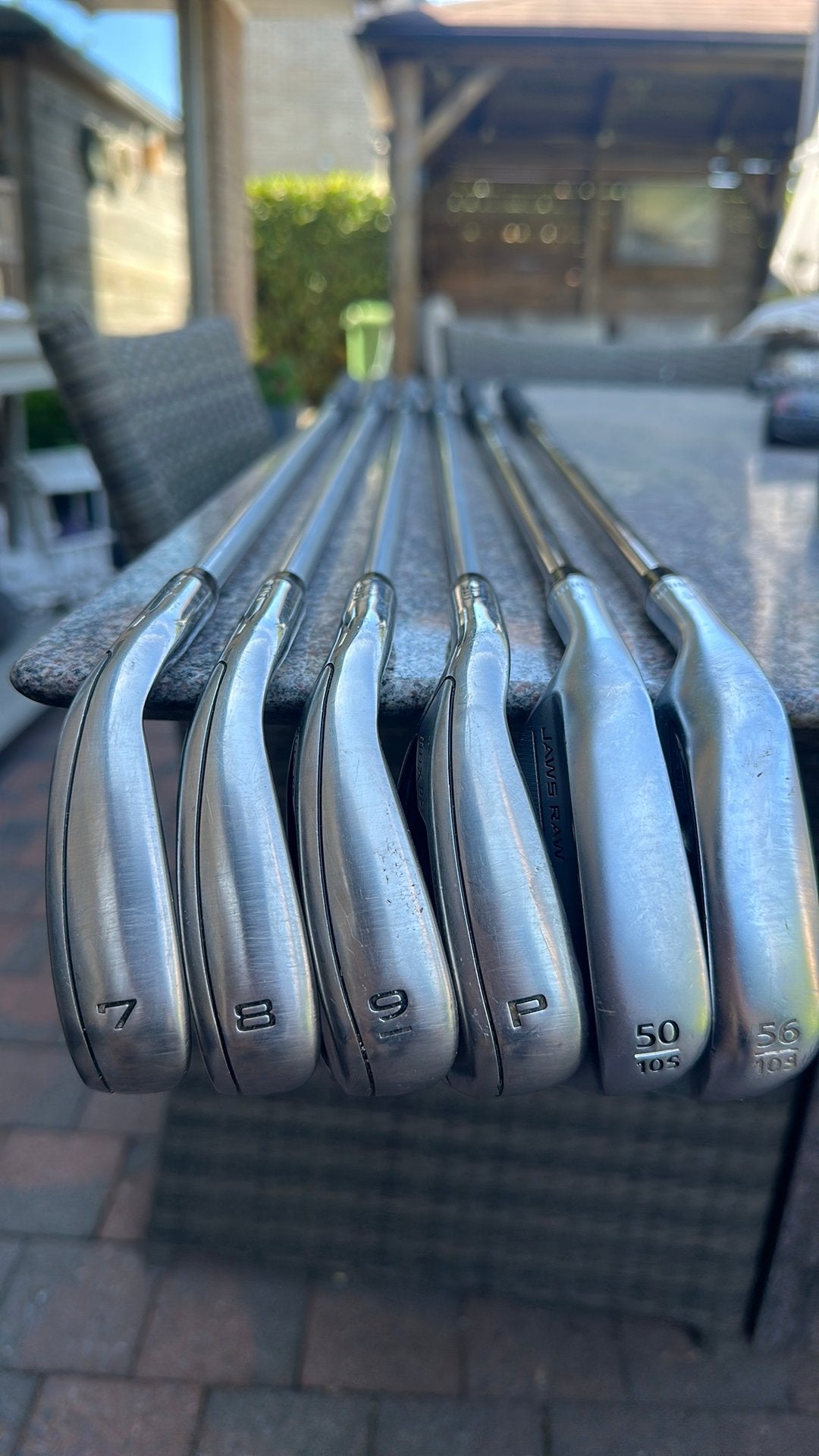 Ijzerset linkshandige golfer woman, Sport en Fitness, Golf, Ophalen, Zo goed als nieuw, Club, Callaway