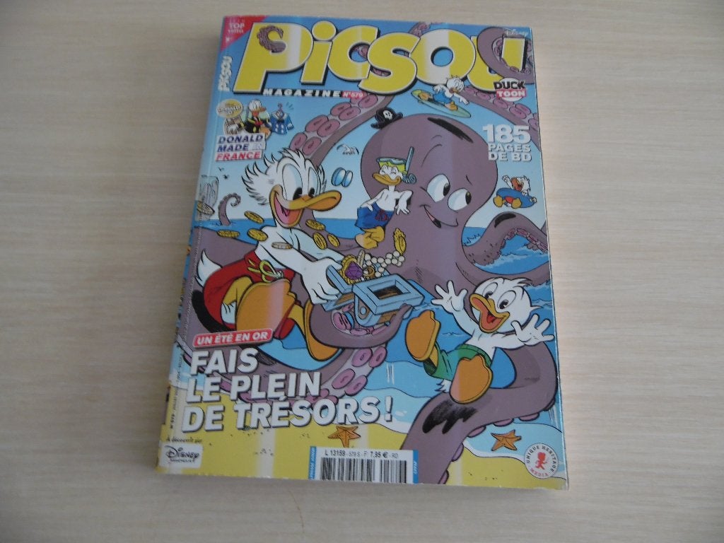 PICSOU MAGAZINE N° 579, Ophalen of Verzenden, Zo goed als nieuw, Eén stripboek, WALT DISNEY