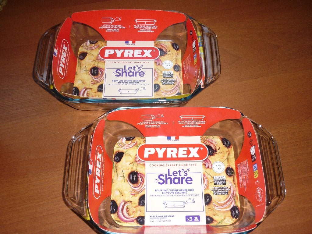 Pyrex ovenschotel nieuw, Ophalen of Verzenden, Nieuw, Glas, Schaal of Schalen