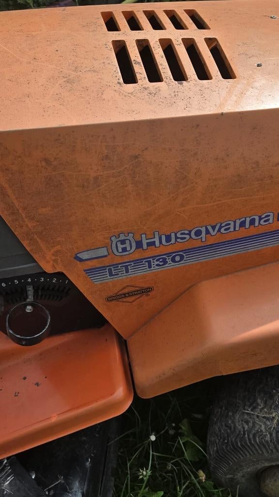 Tondeuse Husqvarna LT 130, Enlèvement, Husqvarna