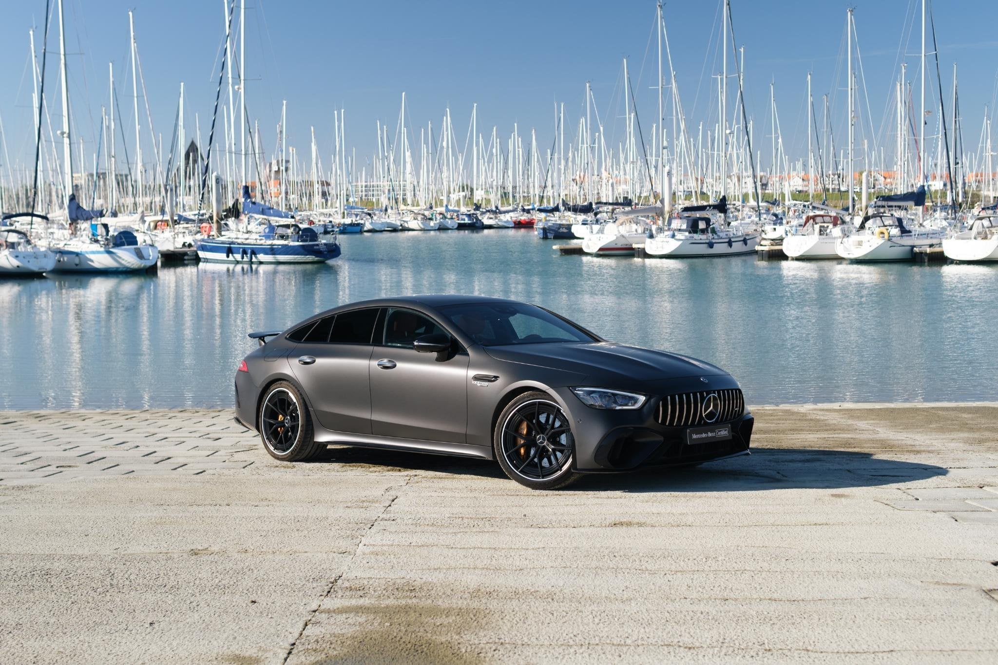 Mercedes-Benz AMG GT 63 S E Performance 4-Deur Coupé + NAPP, Autos, Argent ou Gris, Achat, Electronic Stability Program (ESP)