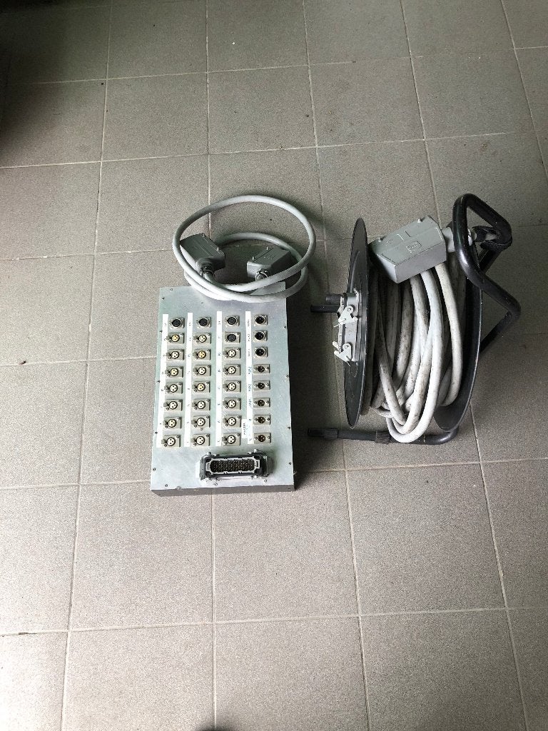 Multicore op haspel met stagebox 30 meter 24/6/2, Ophalen of Verzenden, Gebruikt, Apparatuur