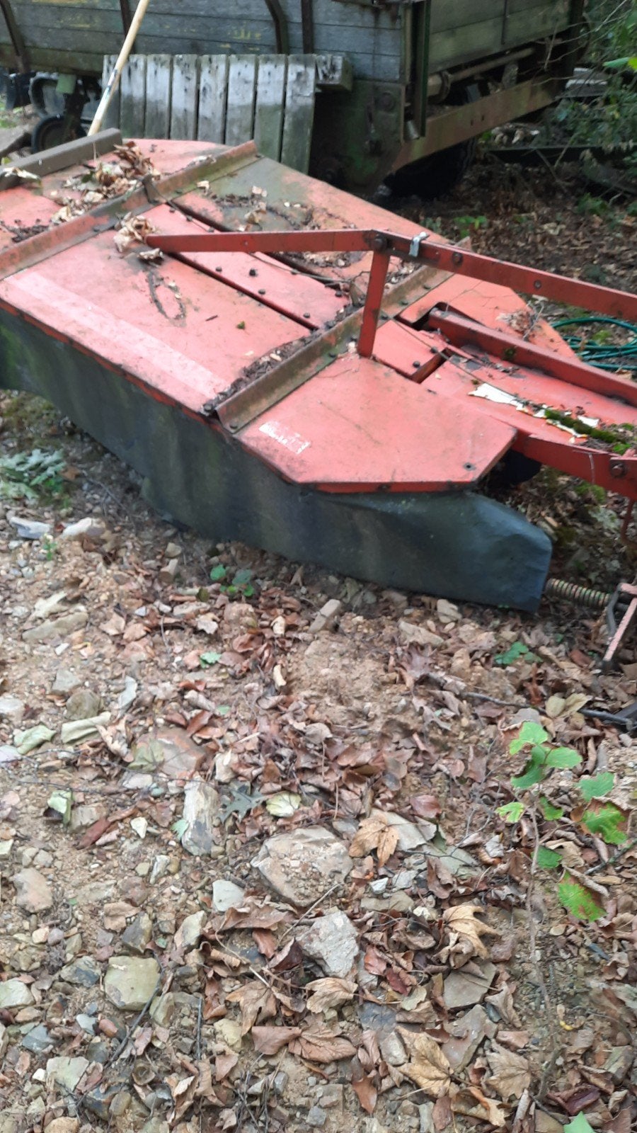 faucheuse, Enlèvement