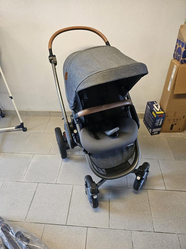 Maxi-Cosi NOVA 4 kinderwagen met Oria reiswieg, Ophalen, Kinderwagen, Maxi-Cosi, Verstelbare duwstang