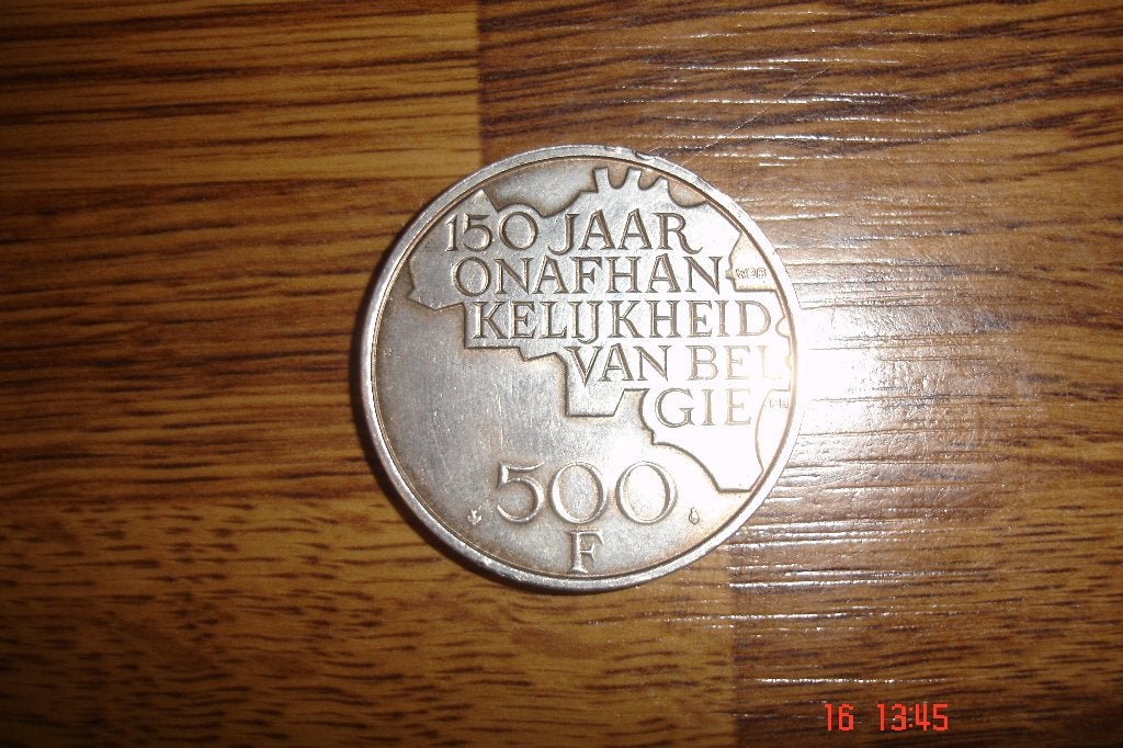 Munt 500 frank België, Ophalen of Verzenden