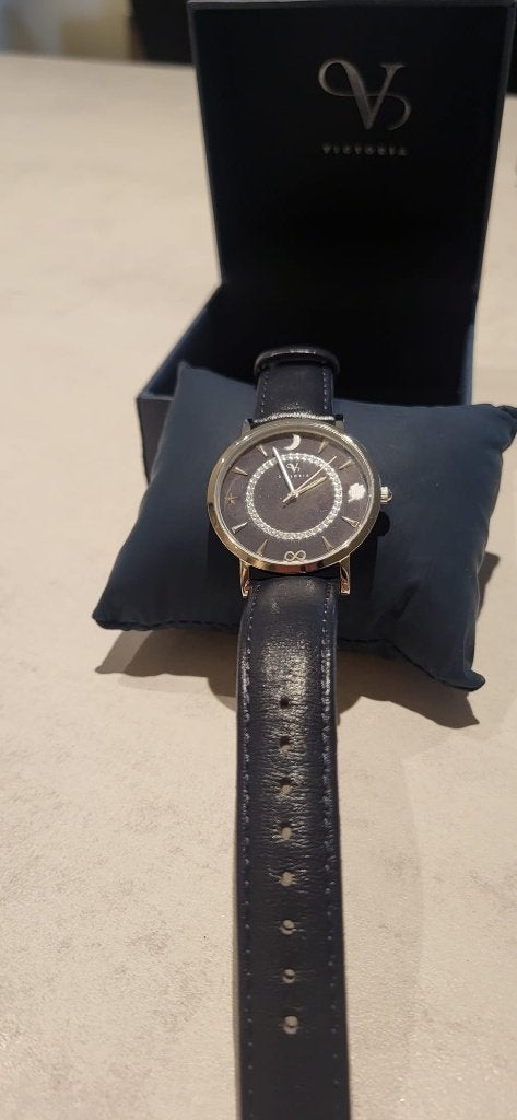 Horloge Victoria Secret, Handtassen en Accessoires, Horloges | Dames, Overige merken, Overige materialen, Leer, Polshorloge